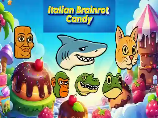 Гульня Italian Brainrot Candy онлайн