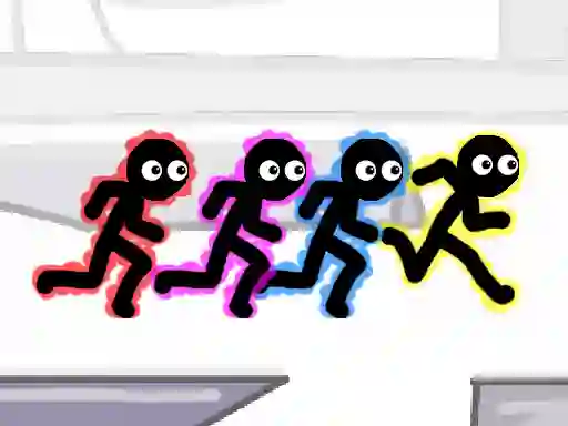 Гульня Stickman Party Electric онлайн