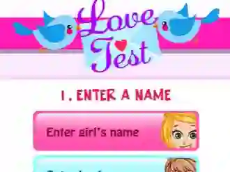 Гульня Princess Love Test онлайн