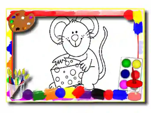 Гульня Kids Cartoon Coloring Book онлайн