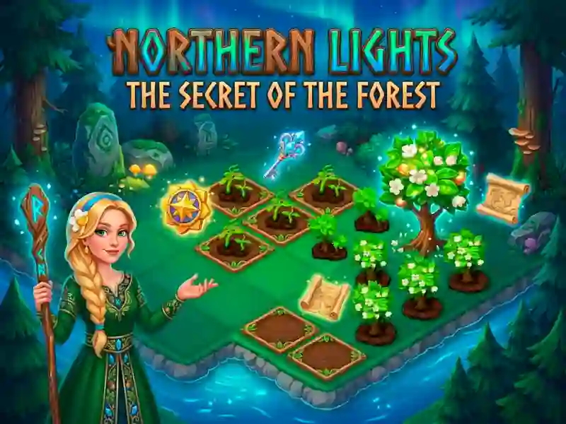 Гульня Northern Lights - The Secret Of The Forest онлайн