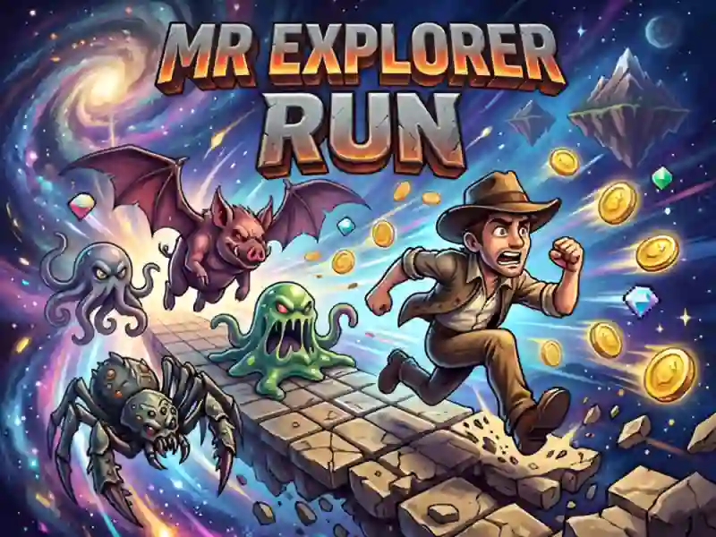 Гульня Mr Explorer Run онлайн