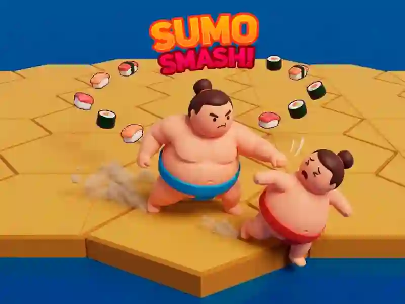 Гульня Sumo Smash! онлайн