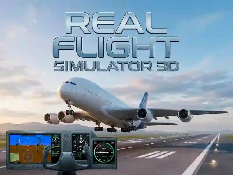 Гульня Real Flight Simulator 3D онлайн