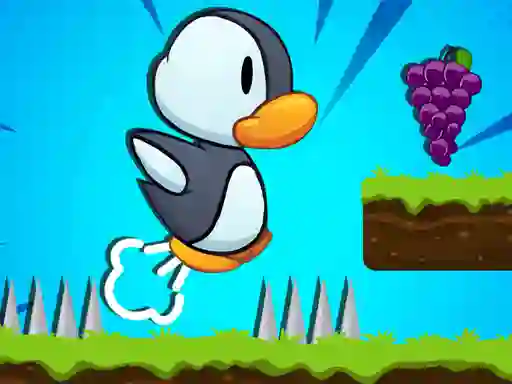 Гульня Penguin Adventure онлайн