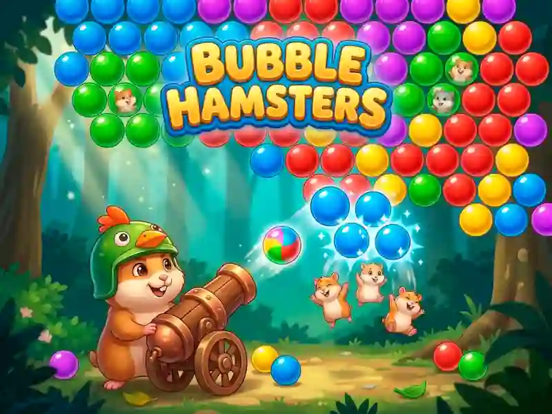 Гульня Bubble Hamsters онлайн