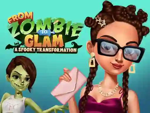 Гульня From Zombie To Glam A Spooky Transformation онлайн