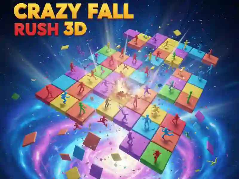 Гульня Crazy Fall Rush 3D онлайн
