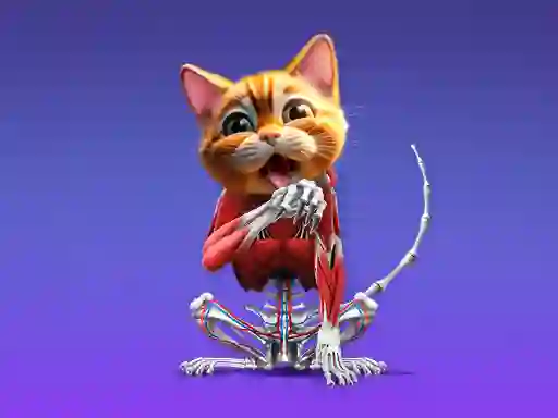 Гульня Idle Animal Anatomy онлайн