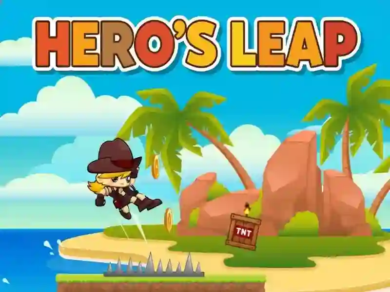 Гульня Hero's Leap онлайн