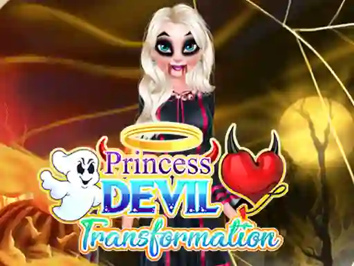 Гульня Princess devil transformationd онлайн