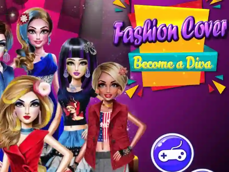 Гульня Fashion Cover Diva онлайн