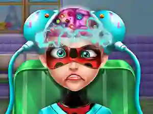 Гульня Dotted Girl Brain Doctor онлайн