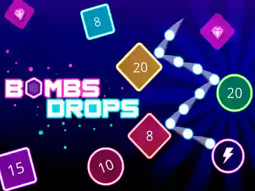 Гульня Bombs Drops онлайн