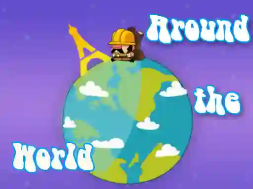 Гульня Around The World With Jumping онлайн