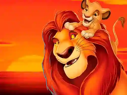 Гульня Lion King Match3 онлайн