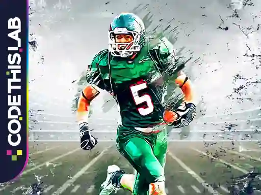 Гульня Touchdown rush онлайн