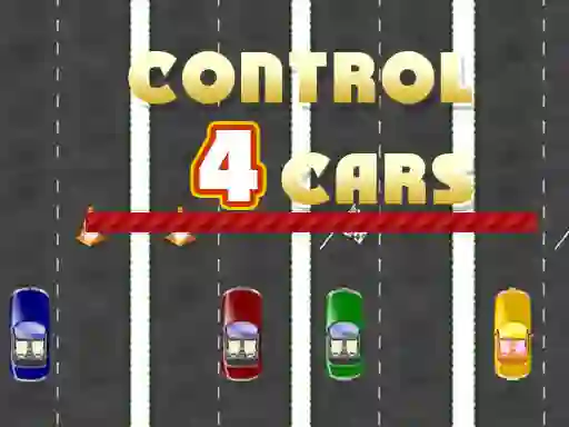 Гульня Control 4 Cars онлайн