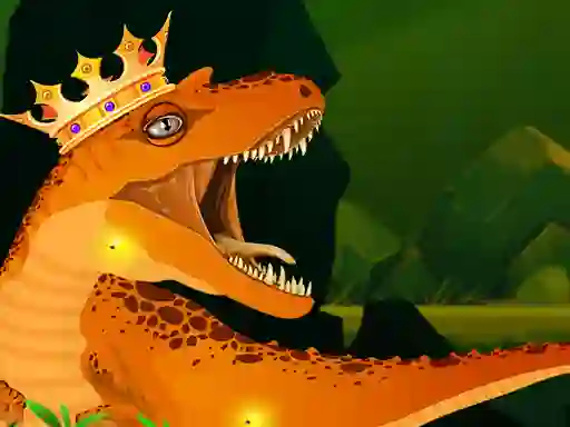 Гульня The Dino King онлайн