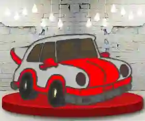Гульня Coloring Cars Time онлайн