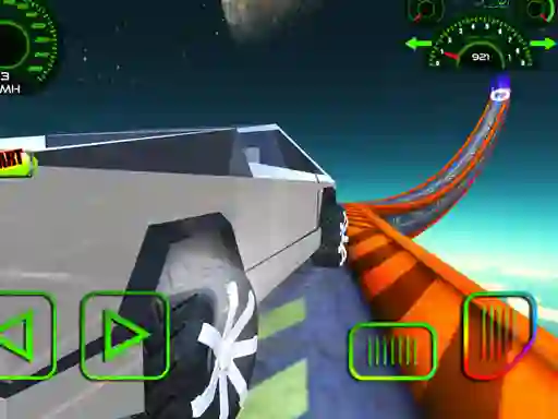 Гульня Cyber Truck Race Climb онлайн