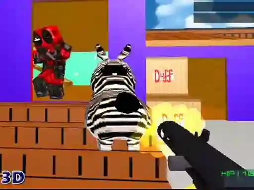 Гульня Pixel Toonfare Animal 2022 онлайн