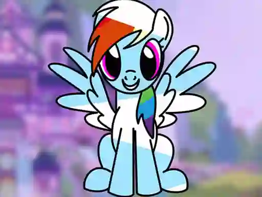 Гульня My Little Pony Coloring Book онлайн