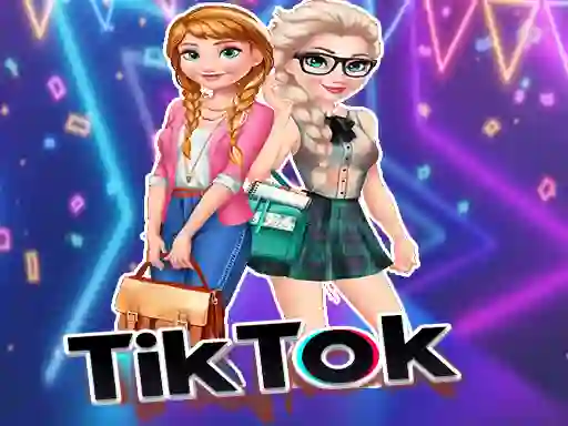Гульня TikTok Trend: Elsa Frozen онлайн