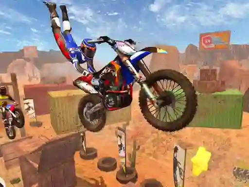Гульня Stunt Moto Racing онлайн