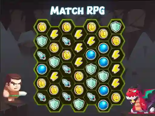 Гульня Match 3 RPG онлайн