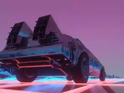 Гульня Futuristic Racer онлайн