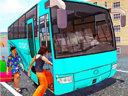 Гульня Off Road bus Transport Driver: Tourist Coach Sim онлайн