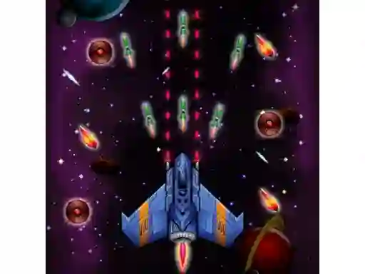 Гульня Space War 3D онлайн