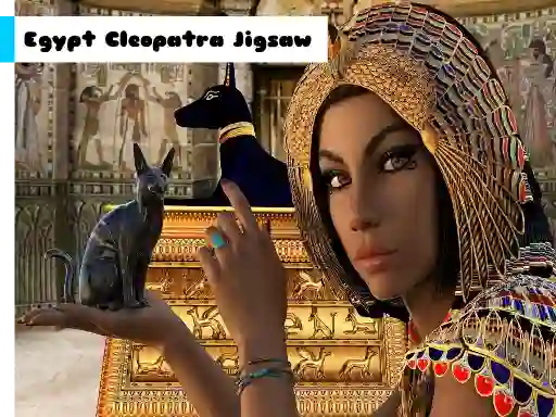 Гульня Egypt Cleopatra Jigsaw онлайн