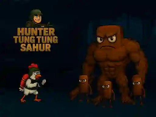 Гульня Hunter Tung Tung Sahur онлайн