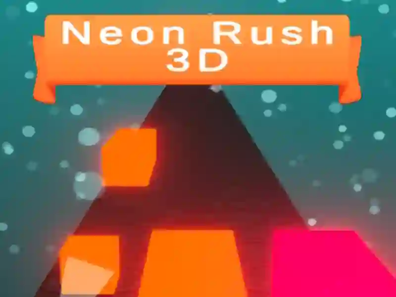 Гульня Neon Rush 3D онлайн
