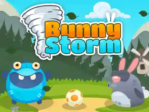 Гульня Bunny Storm онлайн