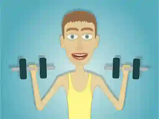 Гульня Muscle Clicker онлайн
