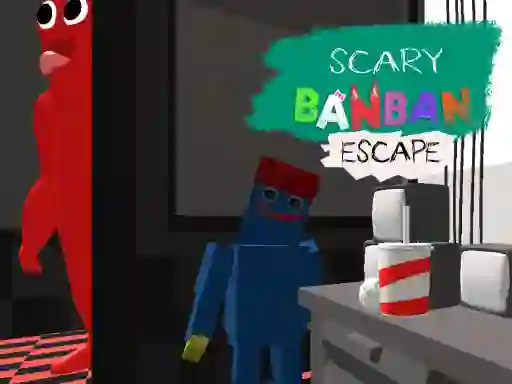 Гульня Scary BanBan Escape онлайн