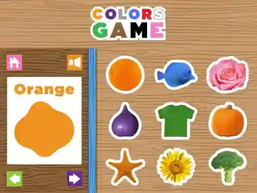 Гульня Colors Game онлайн