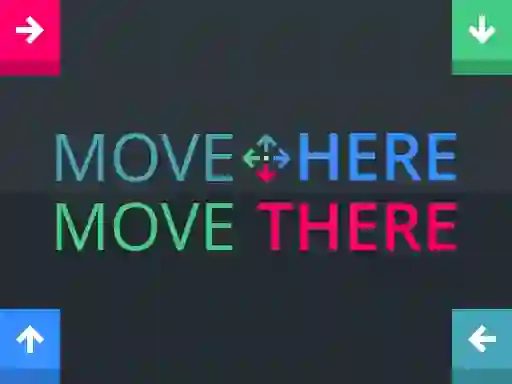 Гульня Move Here Move There онлайн