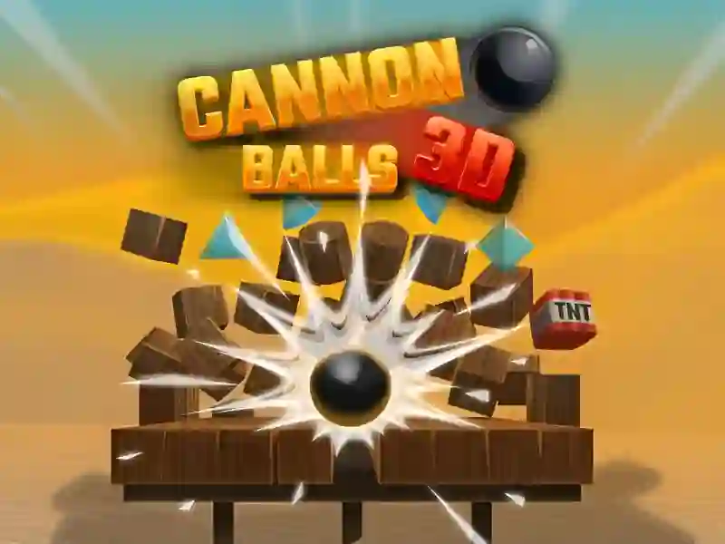Гульня Cannon Balls 3D онлайн