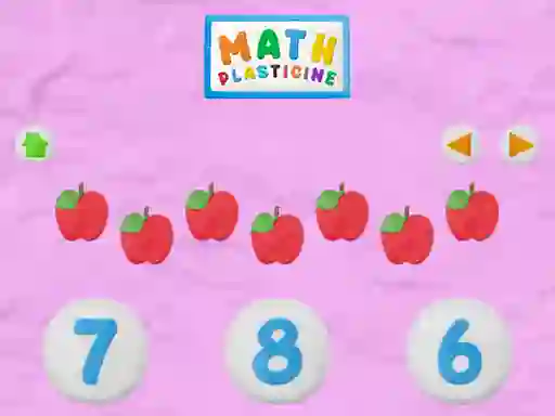 Гульня Math Plasticine онлайн