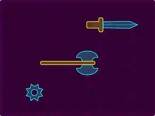 Гульня Physics Knife онлайн