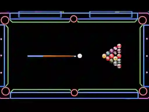 Гульня Billiard Neon онлайн