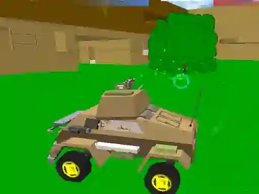 Гульня Blocky Wars 3d Toonfare онлайн