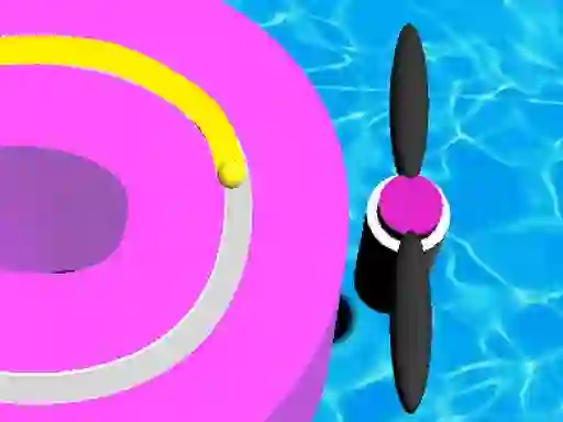 Гульня Driving Ball Obstacle онлайн