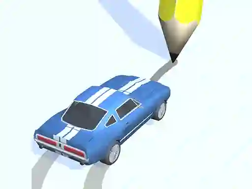 Гульня Draw Race IO онлайн
