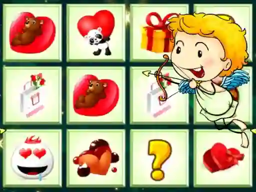 Гульня Valentines Cards Match онлайн