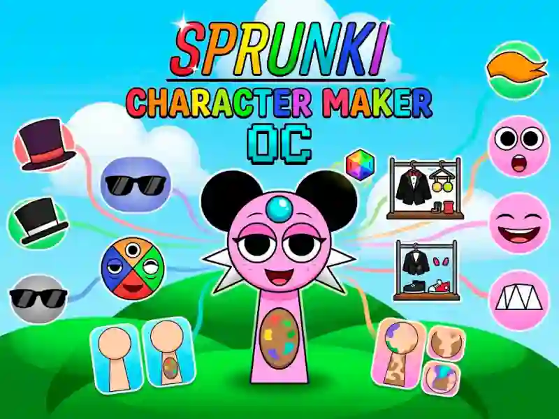 Гульня Sprunki Character Maker OC онлайн